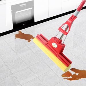 Self-Wringing Hands-Free Sponge Mop