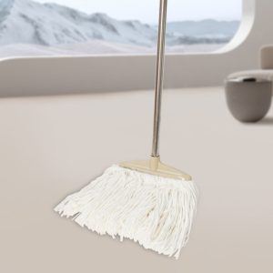 Vintage Dual-Style Wide-Head Yarn Mop - Home Floor Cleaner