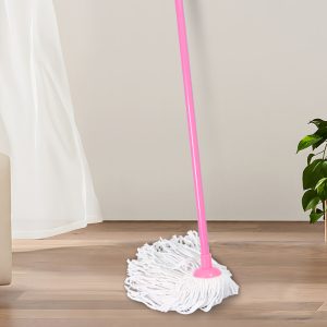 Vintage Household Cotton Mop Thickened Lint-Free Round Head