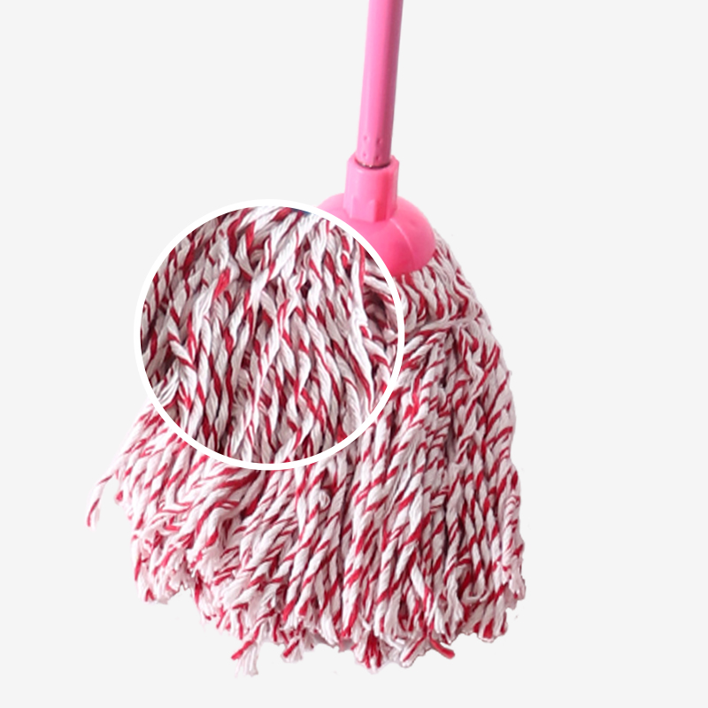 Blue Pink Cotton String Mops for Home Cleaning - Image 4
