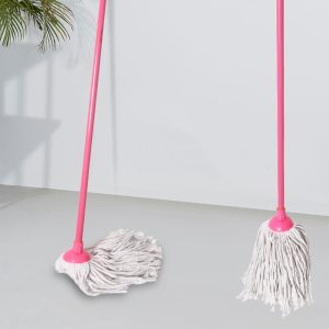 Handled Square-Head Wide Cotton Mop: Efficient Home Cleaning Tool