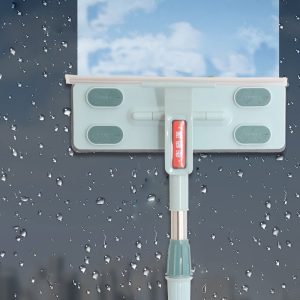 Household Cleaning Stainless Steel Handle Squeegee